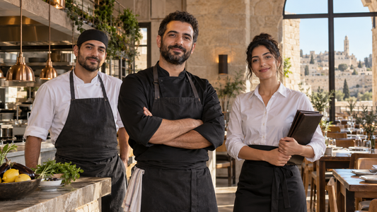 ملابس مطاعم وشيفات ومرايل مهنية في القدس من BRANDO Professional