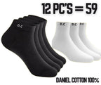 عدد 4 ربطات جرابات = 12 جوز ب 59  شيكل فقط ماركة دانيال - Brando -  Basic Clothing for Men