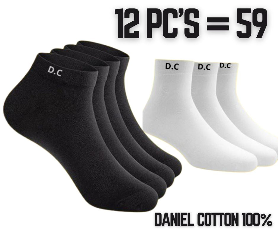 عدد 4 ربطات جرابات = 12 جوز ب 59  شيكل فقط ماركة دانيال - Brando -  Basic Clothing for Men