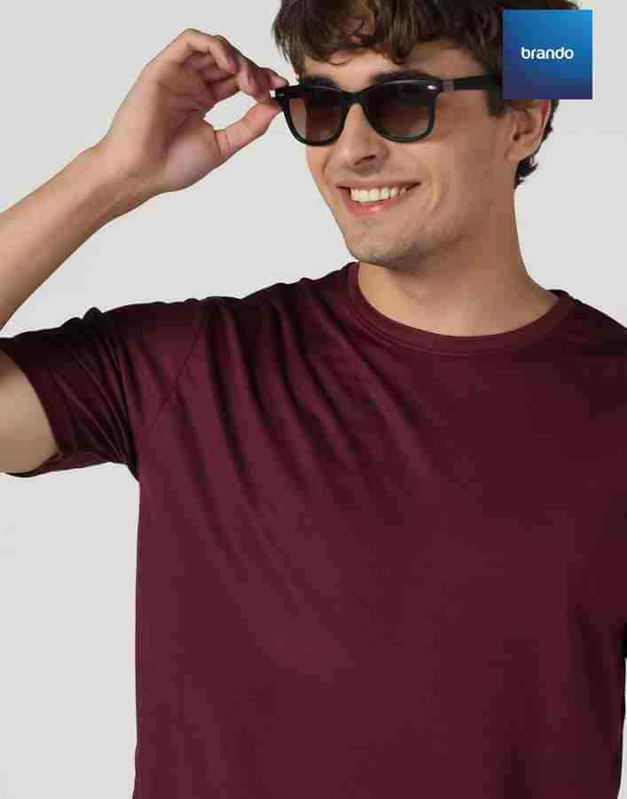 حزمة عدد 5 بلايز نص كم قطن هندي 100% عالي الجودة ماركة Run Be Cotton 100% - 5 PACK - Brando -  Basic Clothing for Men
