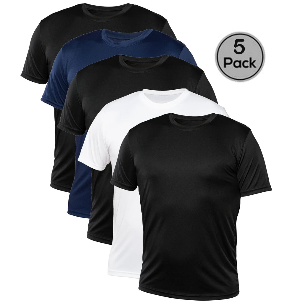 عرض خاص !! عدد 5 ب 99 ₪ بلا يز درايفت سبورت ضد التعرق Cool Dry ماركة Run Be - Brando -  Basic Clothing for Men