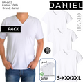 مجموعة 5 قطع من فانيلات القطن 100% قبة سبعةDaniel 5 PACK V NECK - Brando -  Basic Clothing for Men