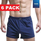 6 PC'S  Daniel Wide Boxer Shorts Men Multipack - cool cotton 100% -79 ₪ - Brando -  Basic Clothing for Men