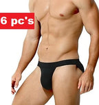 6 Pc 's - DANIEL Tanga Briefs -MULTI COLORS ,The medical model is natural cotton - Brando -  Basic Clothing for Men