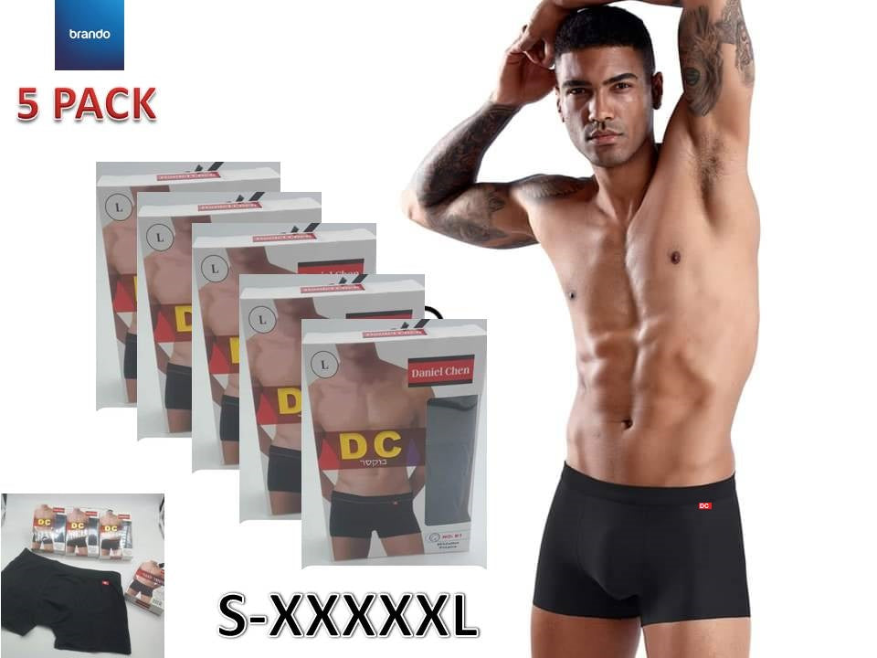 5pcs Men's Antibacterial Daniel Underwear Briefs Casual Shorts Breathable Comfortable Cotton Stretchy Sports - Brando -  Basic Clothing for Men