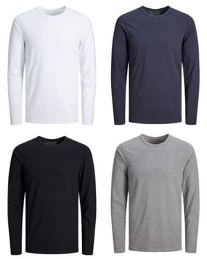 4 Pack - multi color black/white/navy/gray