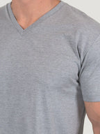 Daniel Heather Grey V-Neck