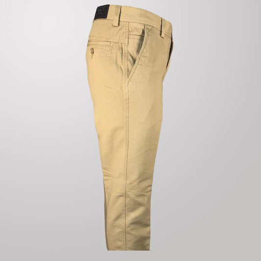 بنطال كلاسيكي قطن 100% موديل 661 بني