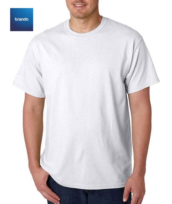 5 Pack - RB 100% Cotton Indian  HIGH QUILITY T-Shirts - Brando -  Basic Clothing for Men