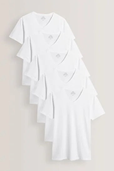 6 Piece Dome Set 100% Cotton - White Daniel D.C